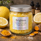 Brighten · Turmeric Lemon Sugar Scrub