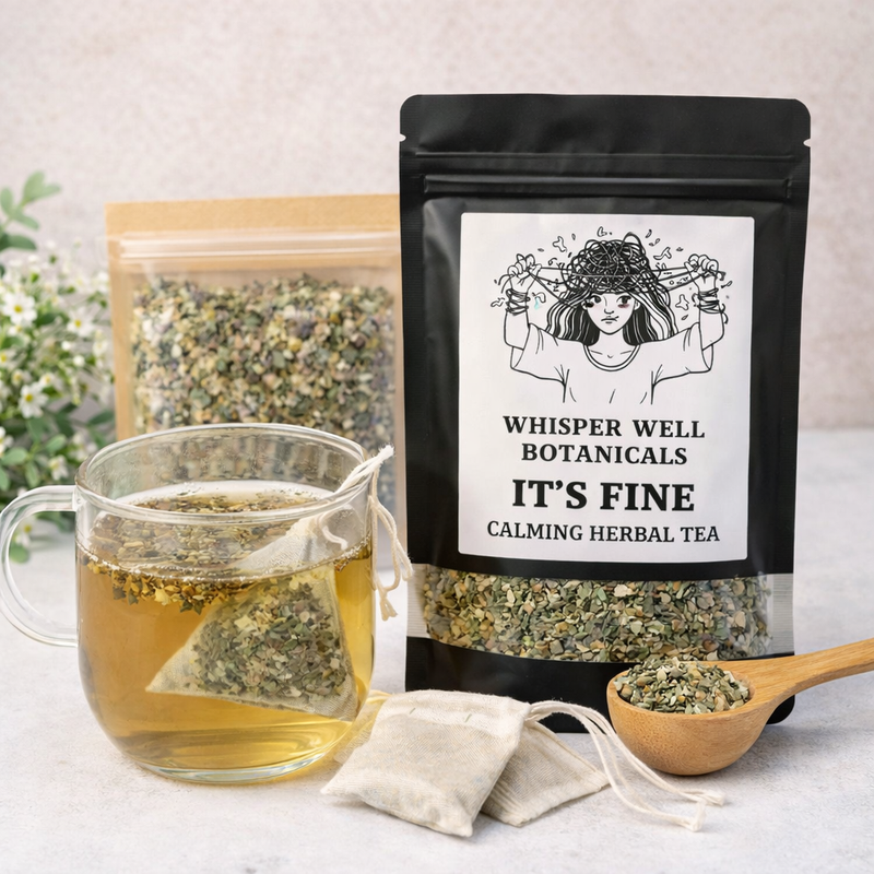 It’s Fine - Calming Loose Herbal Tea · Caffeine-Free · 2 oz