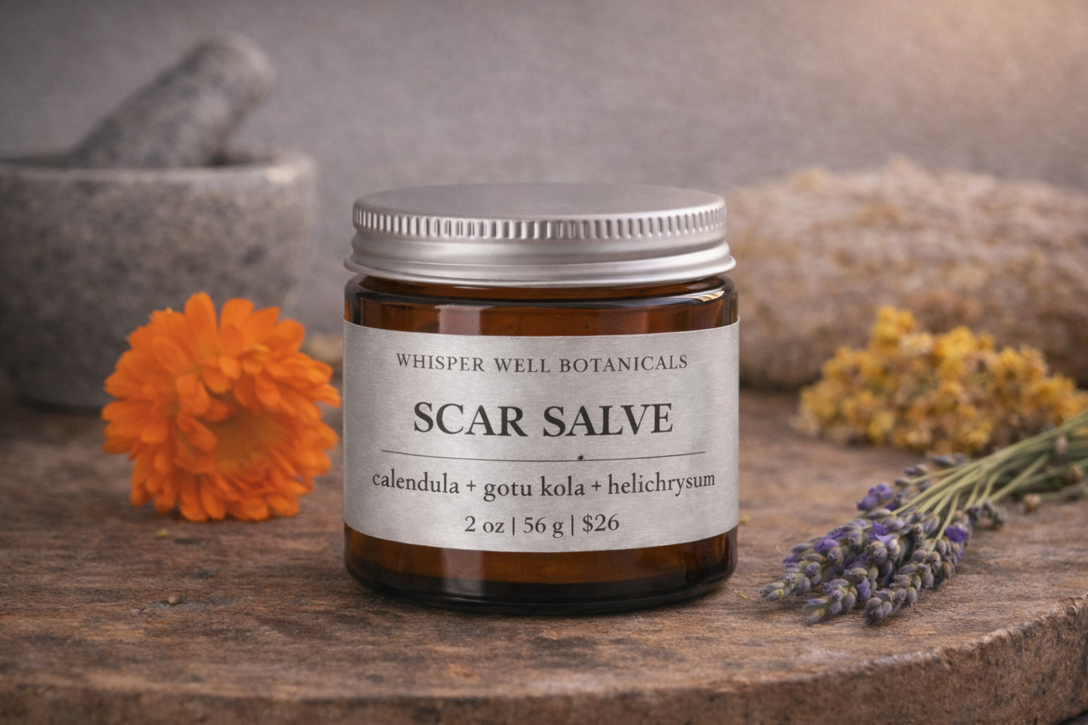 Scar Salve · Herbal Salve · 2 oz