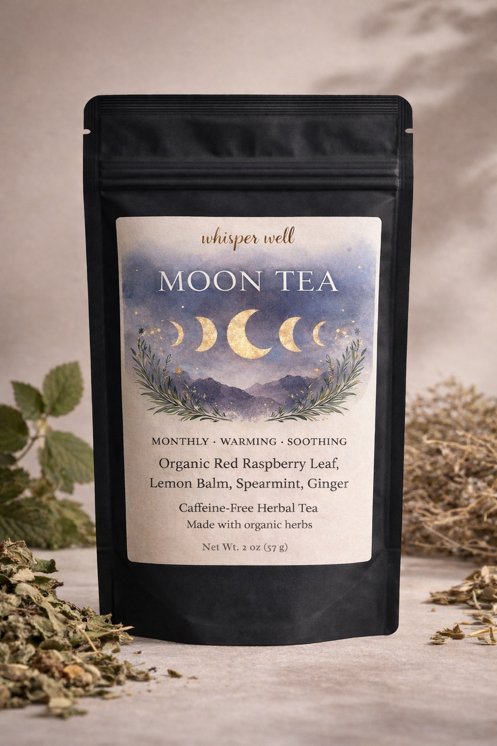 Moon Tea Loose Herbal Tea · Caffeine-Free · 2 oz